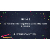 《He was invited to competitions around the world》Sports life PPT免费下载