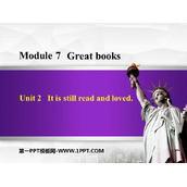 《It is still read and loved》Great books PPT免费下载