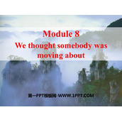 《We thought somebody was moving about》Time off PPT免费下载
