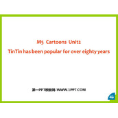 《Tintin has been popular for over eighty years》Cartoon stories PPT免费下载