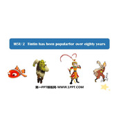 《Tintin has been popular for over eighty years》Cartoon stories PPT免费课件