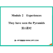 《They have seen the Pyramids》Experiences PPT课件(第1课时)