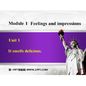 《It smells deliciou》Feelings and impressions PPT免费课件