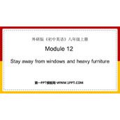 《Stay away from windows and heavy furniture》Help PPT免费课件