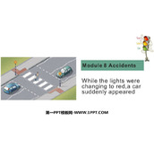 《While the lights were changing to reda car suddenly appeared》Accidents PPT优秀课件