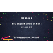 《You should smile at her》How to learn English PPT优质课件