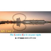 《The London Eye is on your right》around town PPT免费下载