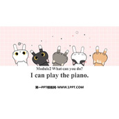 《I can play the piano》What can you do PPT精品课件
