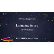 《Language in use》Choosing presents PPT教学课件