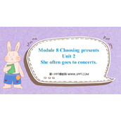 《She often goes to concerts》PPT课件下载