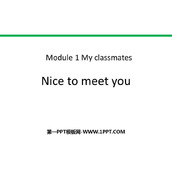 《Nice to meet you》PPT精品课件