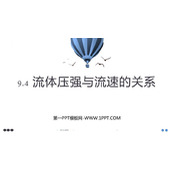 《流体压强与流速的关系》压强PPT优秀课件下载