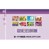 《色彩的明度》PPT下载