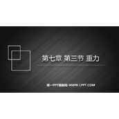 《重力》力PPT精品教学课件