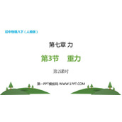 《重力》力PPT课件下载(第2课时)