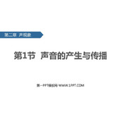 《声音的产生与传播》声现象PPT优质教学课件