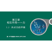 《共点力的平衡》相互作用——力PPT课件下载
