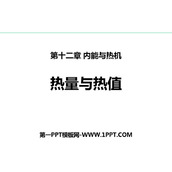 《热量和热值》内能与热机PPT精品课件