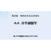 《升华和凝华》物质形态及其变化PPT优秀课件