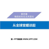 《从地球变暖谈起》物质形态及其变化PPT免费课件