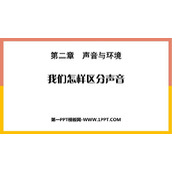 《我们怎样区分声音》声音与环境PPT免费下载