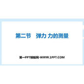 《弹力 力的测量》运动和力PPT免费课件下载