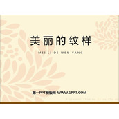 《美丽的纹样》PPT精品课件