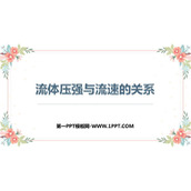 《流体压强与流速的关系》压强PPT免费课件下载