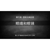 《眼睛和眼镜》透镜及其应用PPT免费课件下载