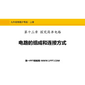 《电路的组成和连接方式》探究简单电路PPT课件下载
