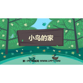 《小鸟的家》PPT教学课件