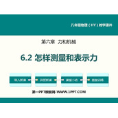 《怎样测量和表示力》力和机械PPT课件下载
