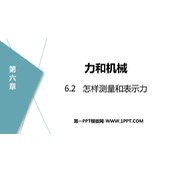 《怎样测量和表示力》力和机械PPT教学课件