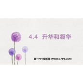 《升华和凝华》物质形态及其变化PPT下载