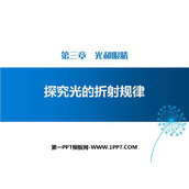 《探究光的折射规律》光和眼睛PPT课件下载