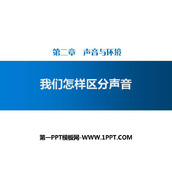 《我们怎样区分声音》声音与环境PPT下载
