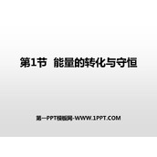 《能量的转化与守恒》能源、材料与社会PPT下载