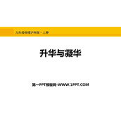 《升华与凝华》温度与物态变化PPT课件下载