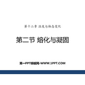 《熔化与凝固》温度与物态变化PPT下载