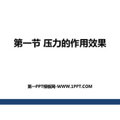 《压力的作用效果》压强PPT课件下载
