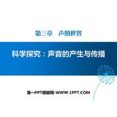 《科学探究：声音的产生与传播》声的世界PPT教学课件