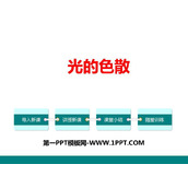 《光的色散》光现象PPT教学课件下载