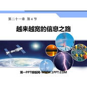《越来越宽的信息之路》信息的传递PPT优质课件