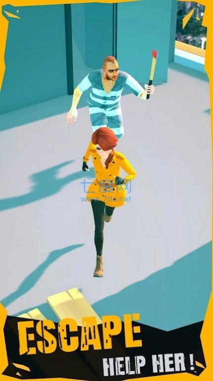 跳下去逃跑版