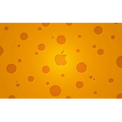 苹果公司LOGO标志PPT背景图片