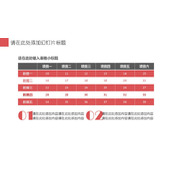红灰色调PPT表格模板素材