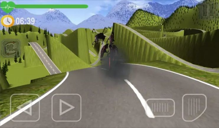 僵尸高速公路自行车驾驶游戏安装