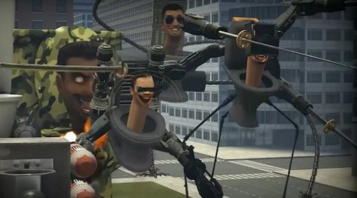 扬声者对抗马桶怪兽版