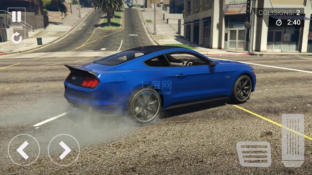 野马肌肉车模拟驾驶DriftMustangGame手机版