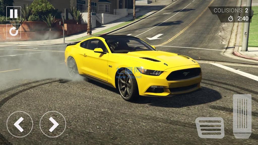 野马肌肉车模拟驾驶DriftMustangGame手机版